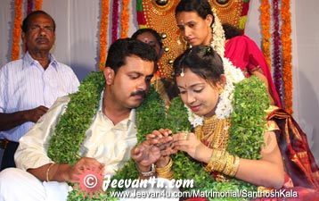 Santhosh Kala Wedding Photo